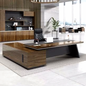 مكتب إداري بسطح خشب MDF - كود FO1805