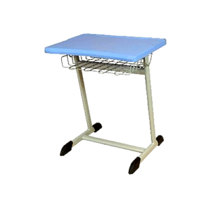 مكتب طالب مربع أزرق بإطار كريمى - كود FS1352