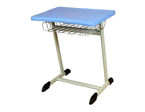 مكتب طالب مربع أزرق بإطار كريمى – كود FS1352